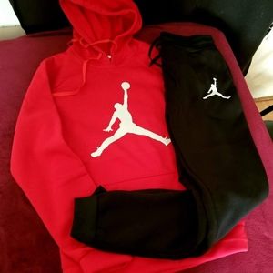 Jordan jogger/hoodie jumpsuits